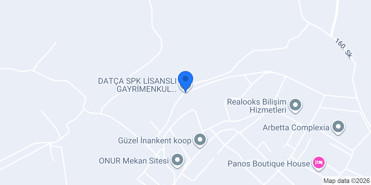 DATÇA SPK LİSANSLI GAYRİMENKUL DEĞERLEME UZMANI konumu