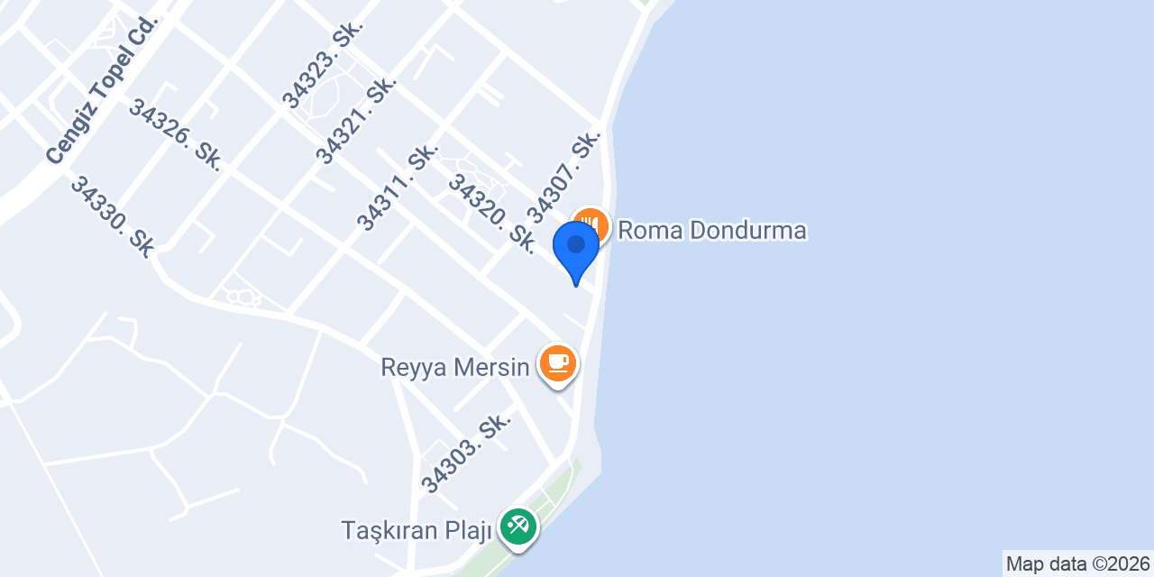 Saklı Bahçe Restaurant konumu