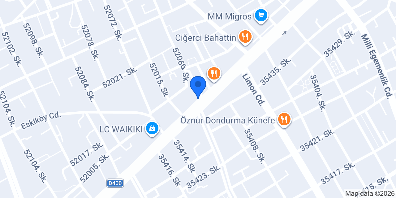 Doğala Kebap konumu