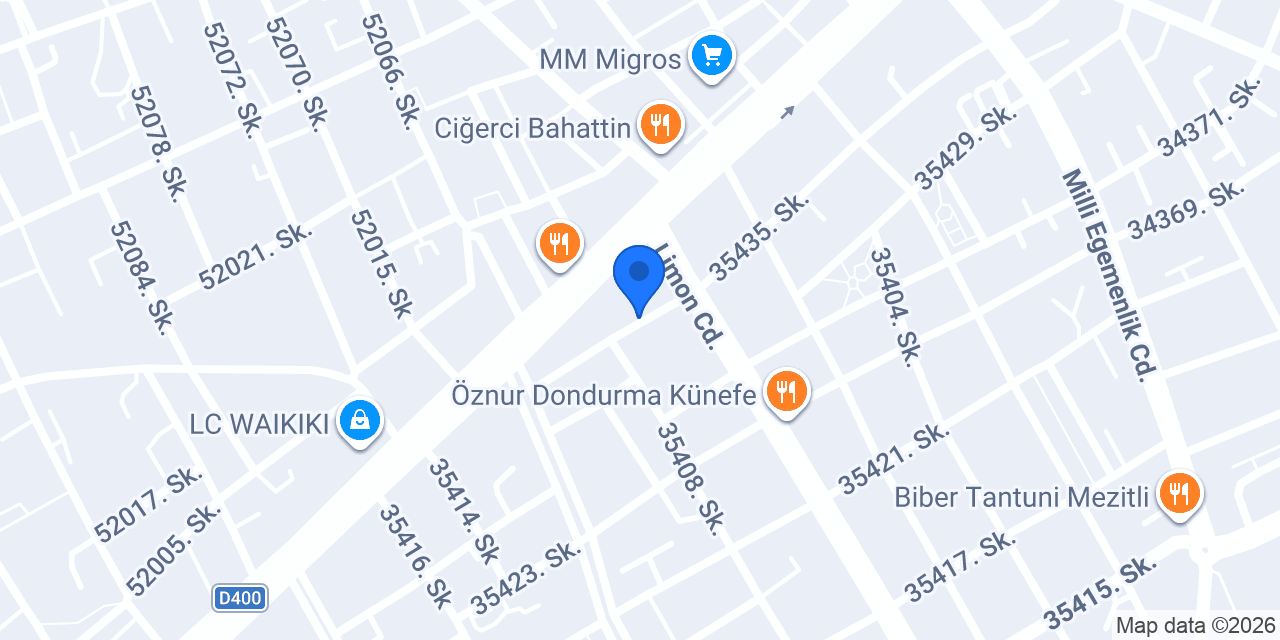 Özel Anadolu Dil Kursu konumu