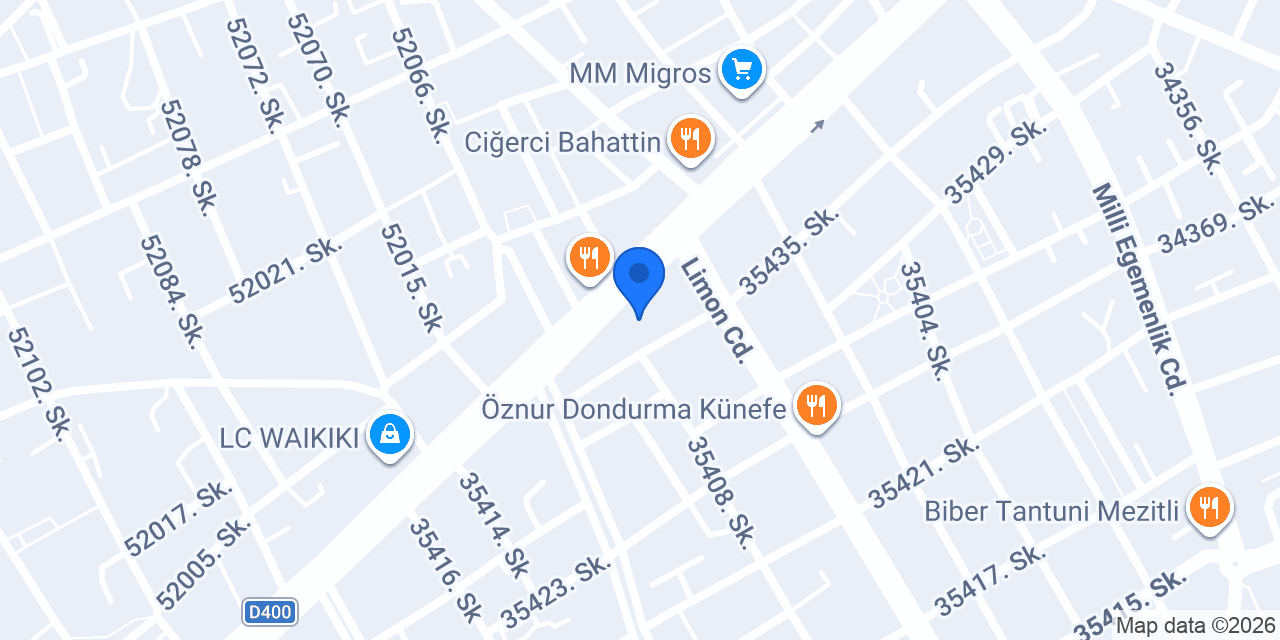 Ziraat Katılım Mezitli Mersin Şubesi konumu