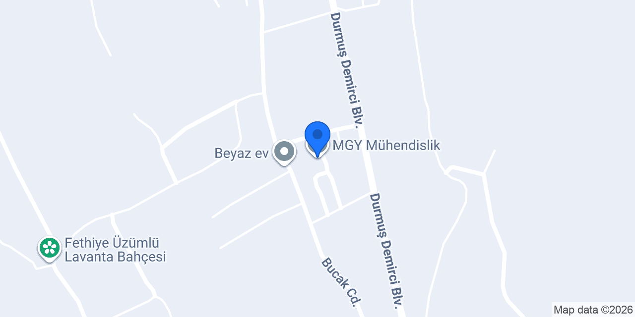 MGY Mühendislik konumu