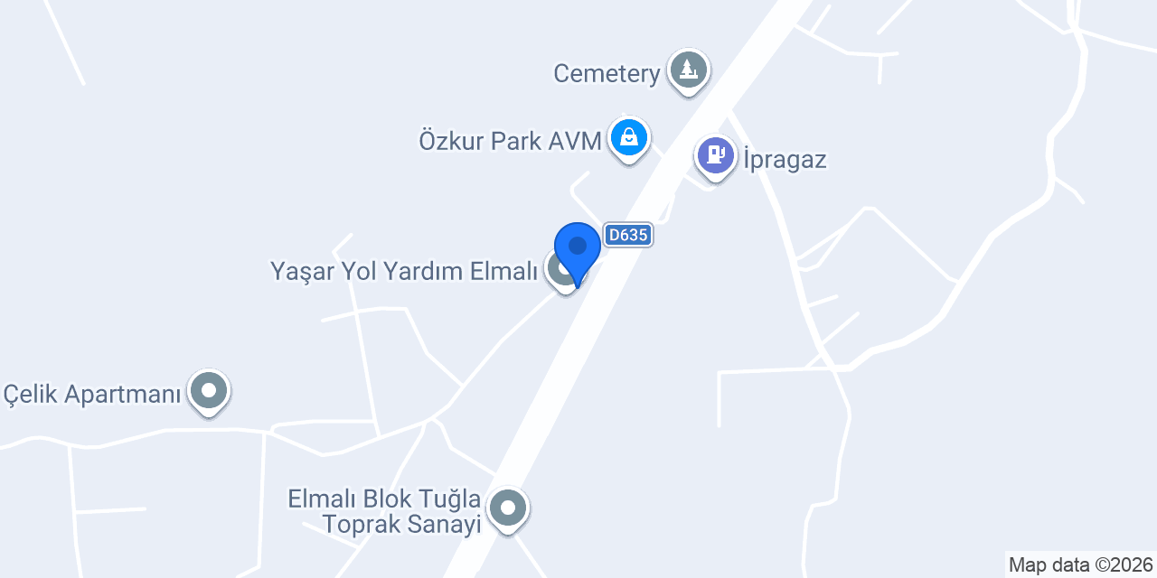 Özekin Ticaret konumu