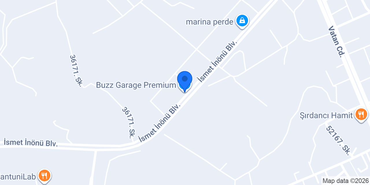Buzz Garage Premium konumu
