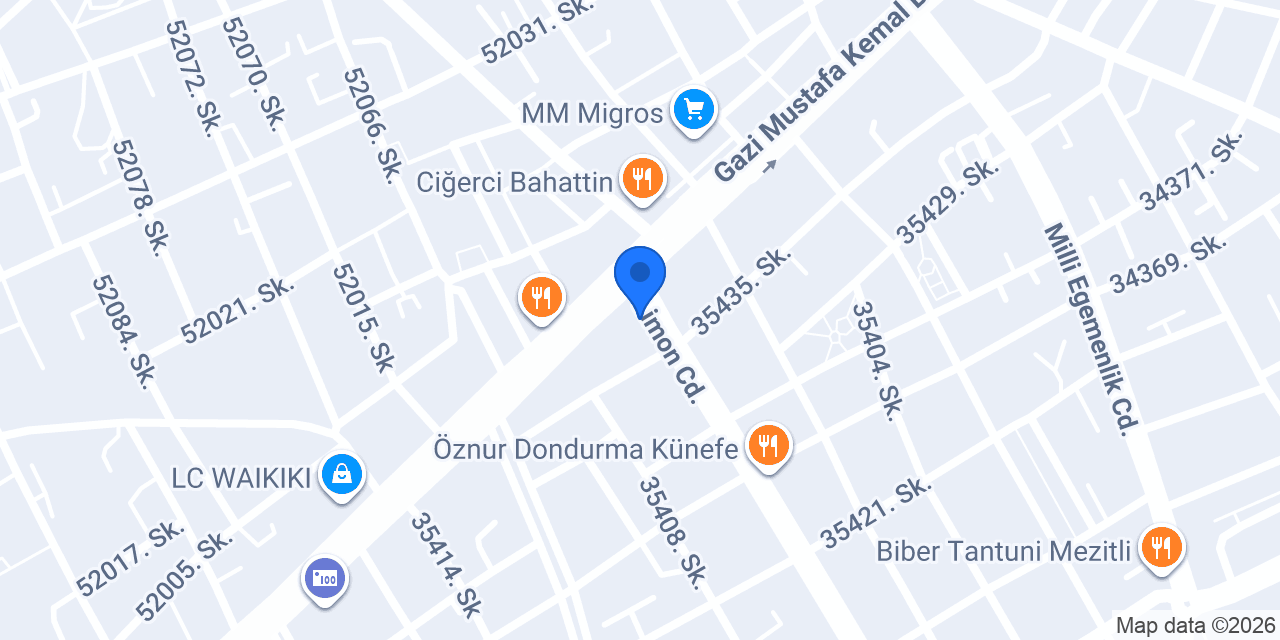 Gümüş Oto Lastik konumu