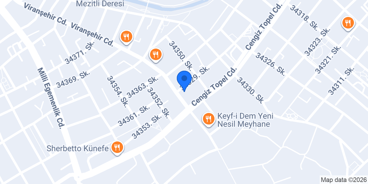 Özel Mersin İdil Sürücü Kursu konumu