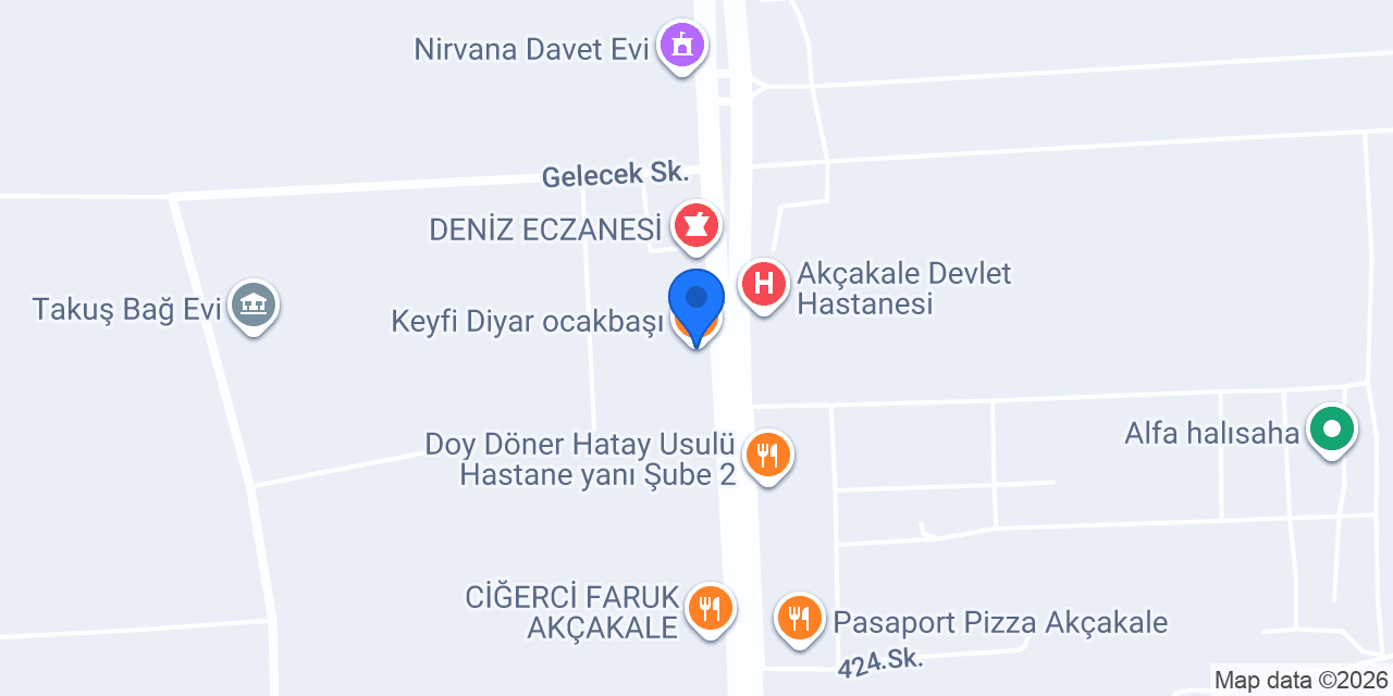 Keyfi Diyar ocakbaşı konumu