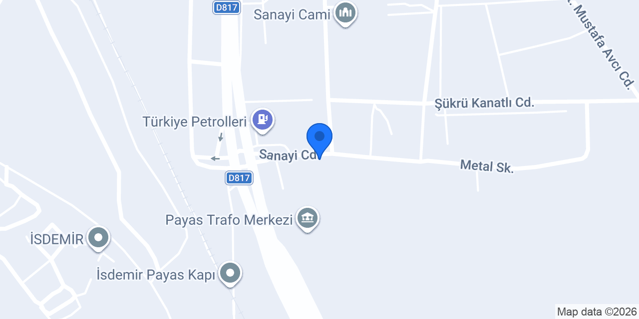 Payas Organize Sanayi Bölgesi konumu