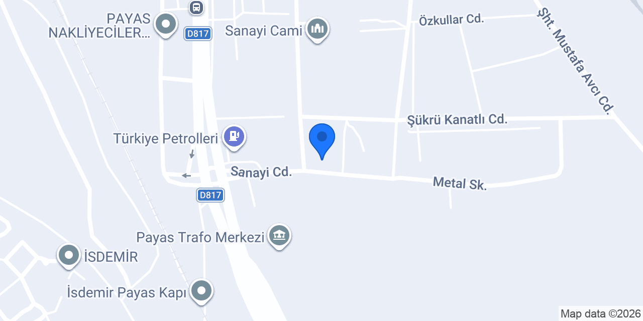 Akkatoglu Demir Celik konumu