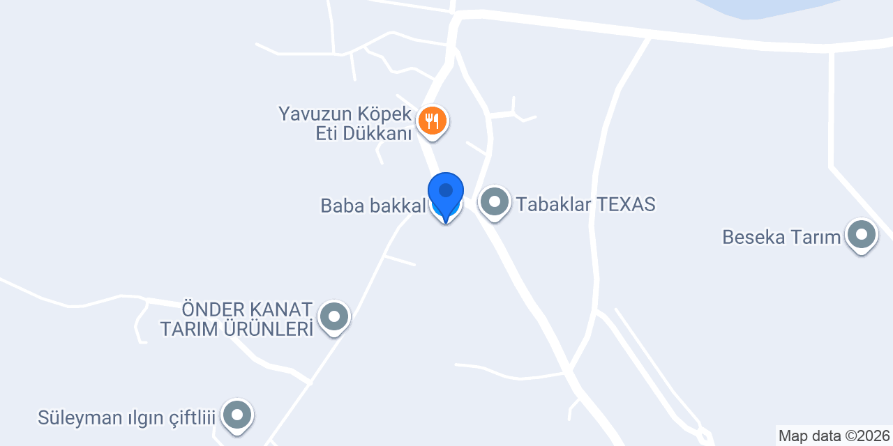 Baba bakkal konumu