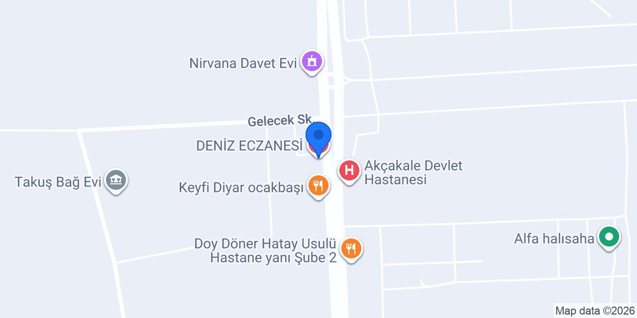 DENİZ ECZANESİ konumu