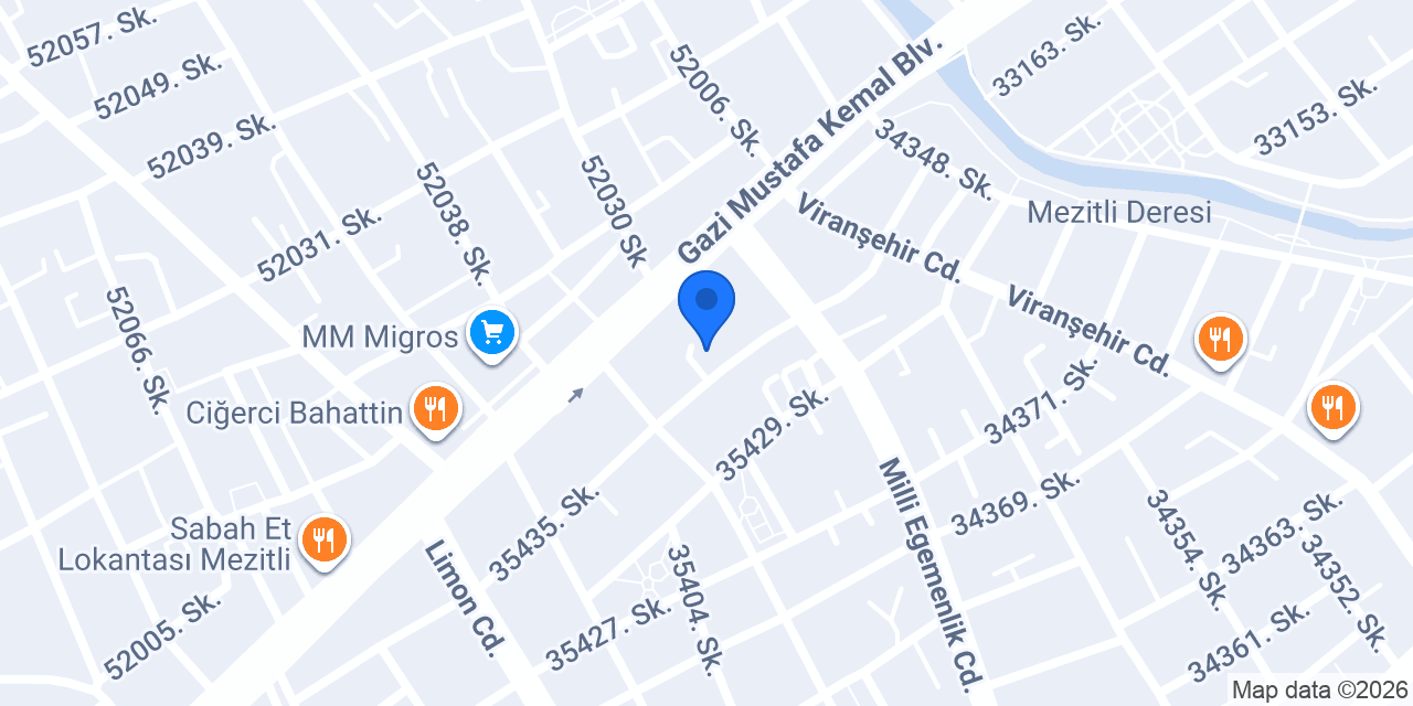 Gaziantep Çıtır konumu