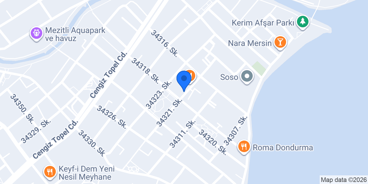 MERSİN SARI EMLAK konumu
