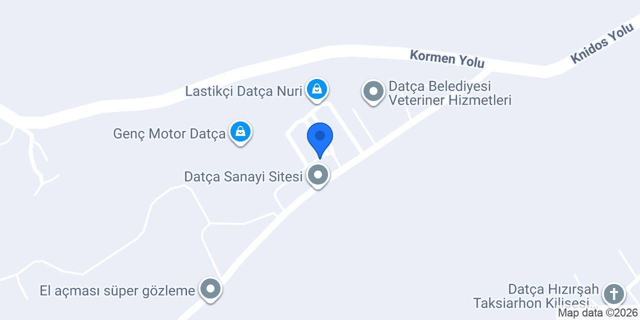 Aziz Yaşar - Datça Mutlu Akü ve Traktör Servisi konumu