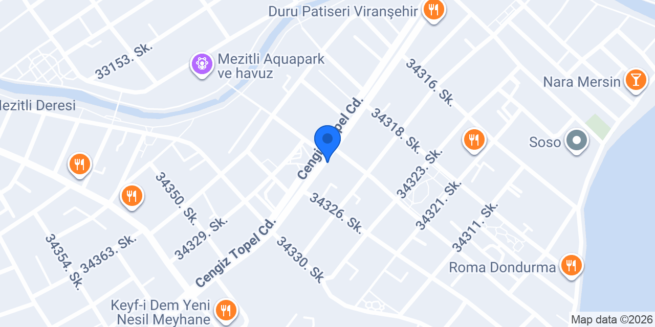 Çağdaş Kurutemizleme konumu