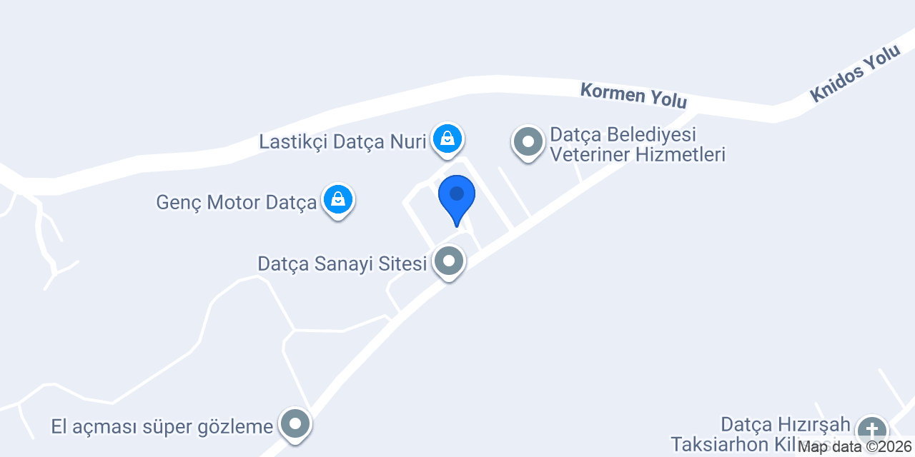 Kurnaz Oto Datça konumu