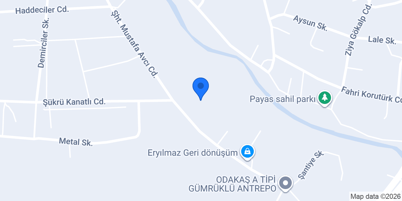 ABA ÇELİK DEMİR A.Ş METALURJİ konumu