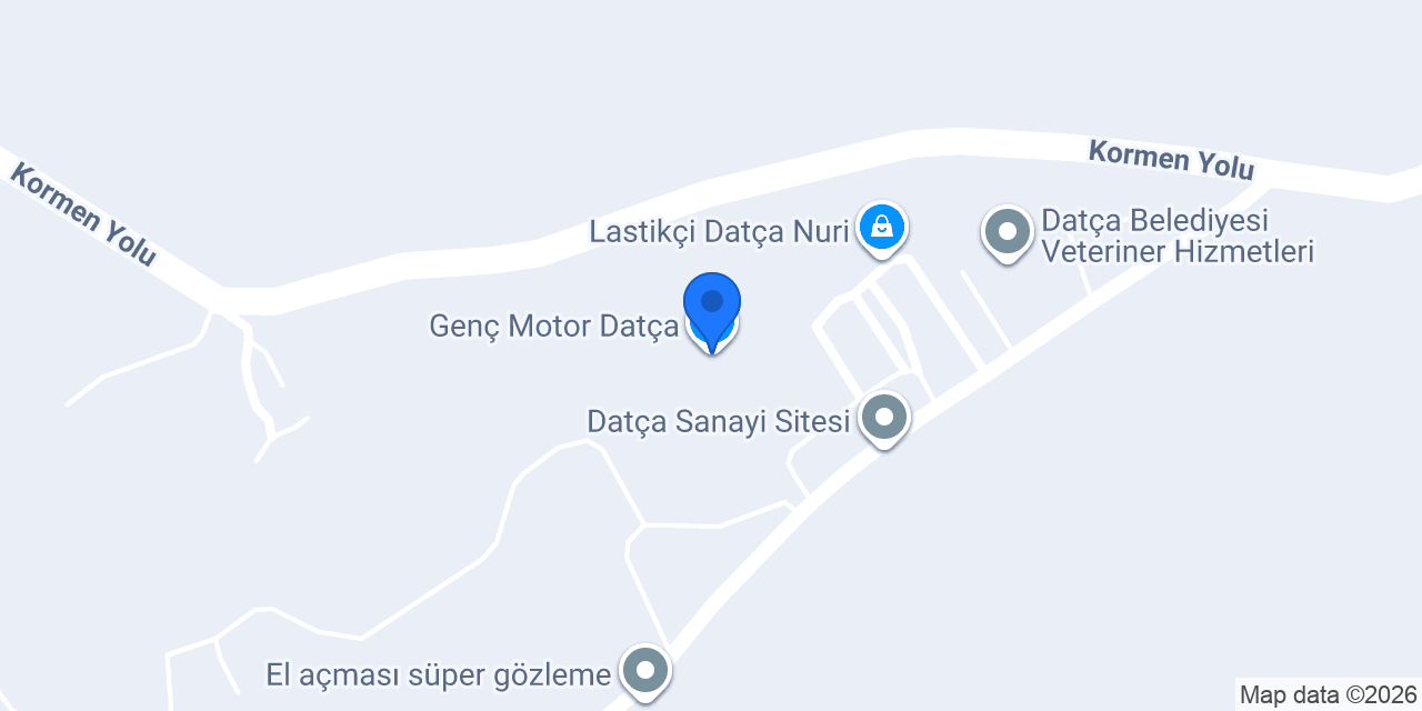 Genç Motor Datça konumu