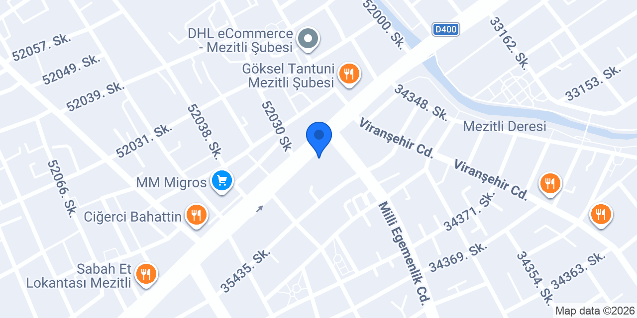 Karaca konumu
