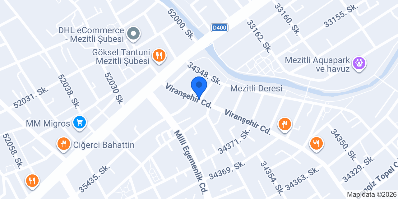 Yıldız Dımeşki Lokantası konumu