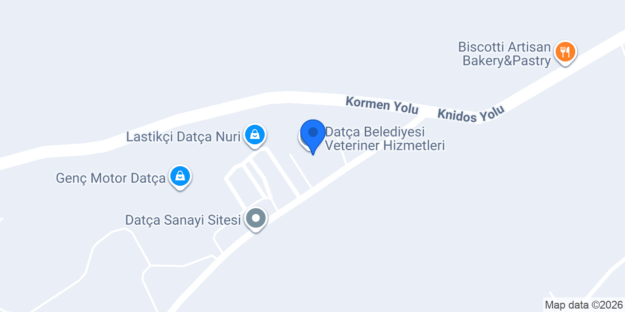Datça Belediyesi Mama Üretim Tesisi konumu