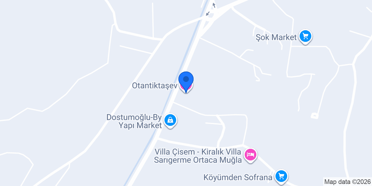 Otantiktaşev konumu