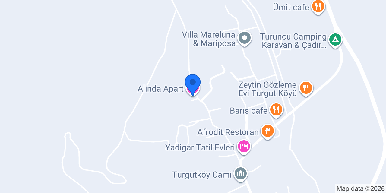 Alinda Apart konumu
