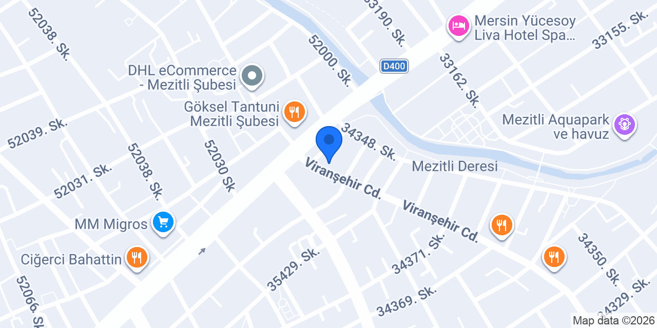 Öz Derya Elektrik konumu