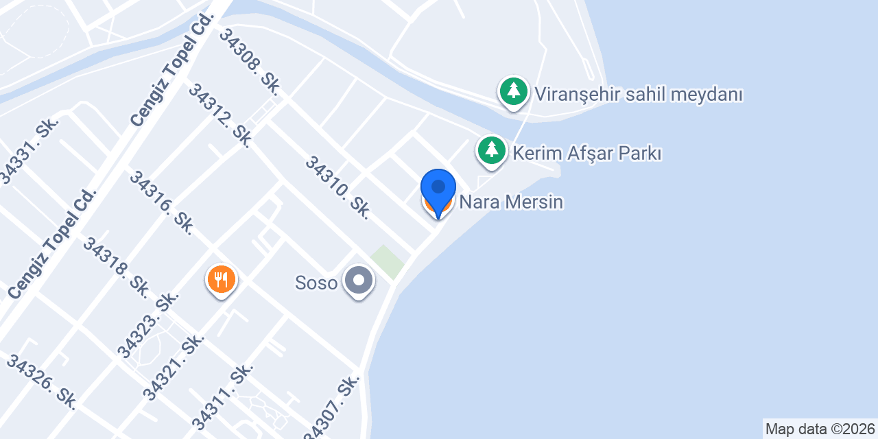 Nara Mersin konumu