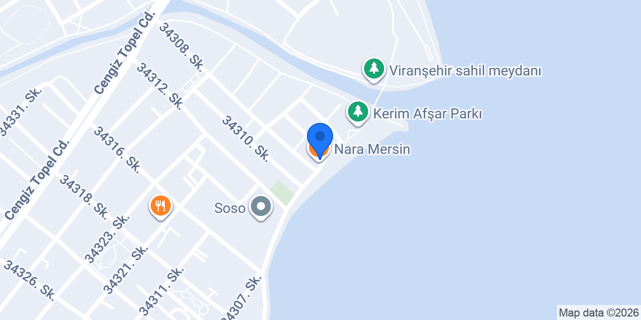 BEBEK VİP MERSİN konumu