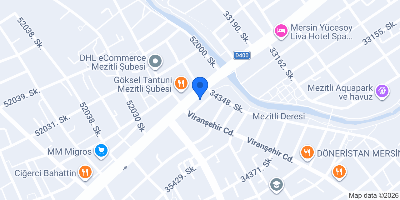 Meva Optik konumu