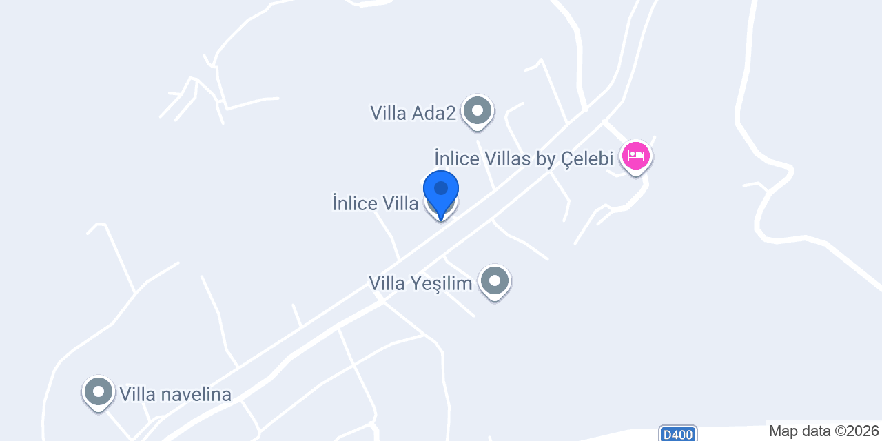 İnlice Villa konumu
