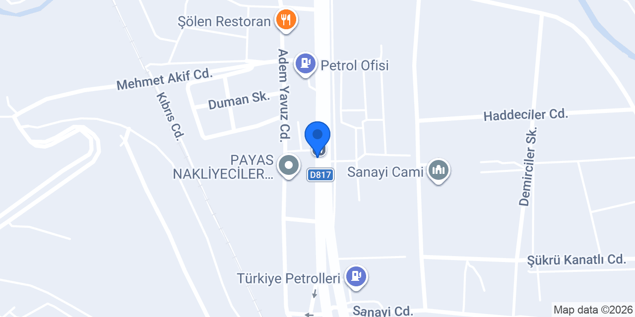 Uğur Market Payas konumu