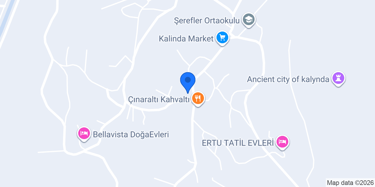 Şerefler Köyü Muhtarlığı konumu