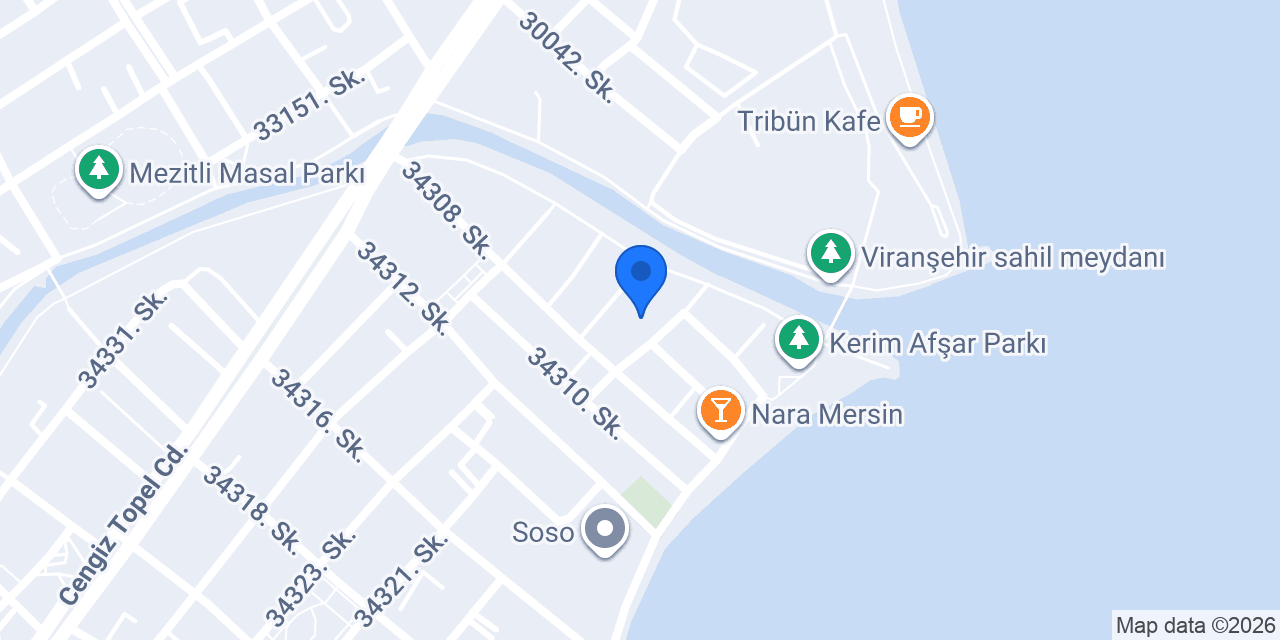 Mavi Pide Fırını konumu