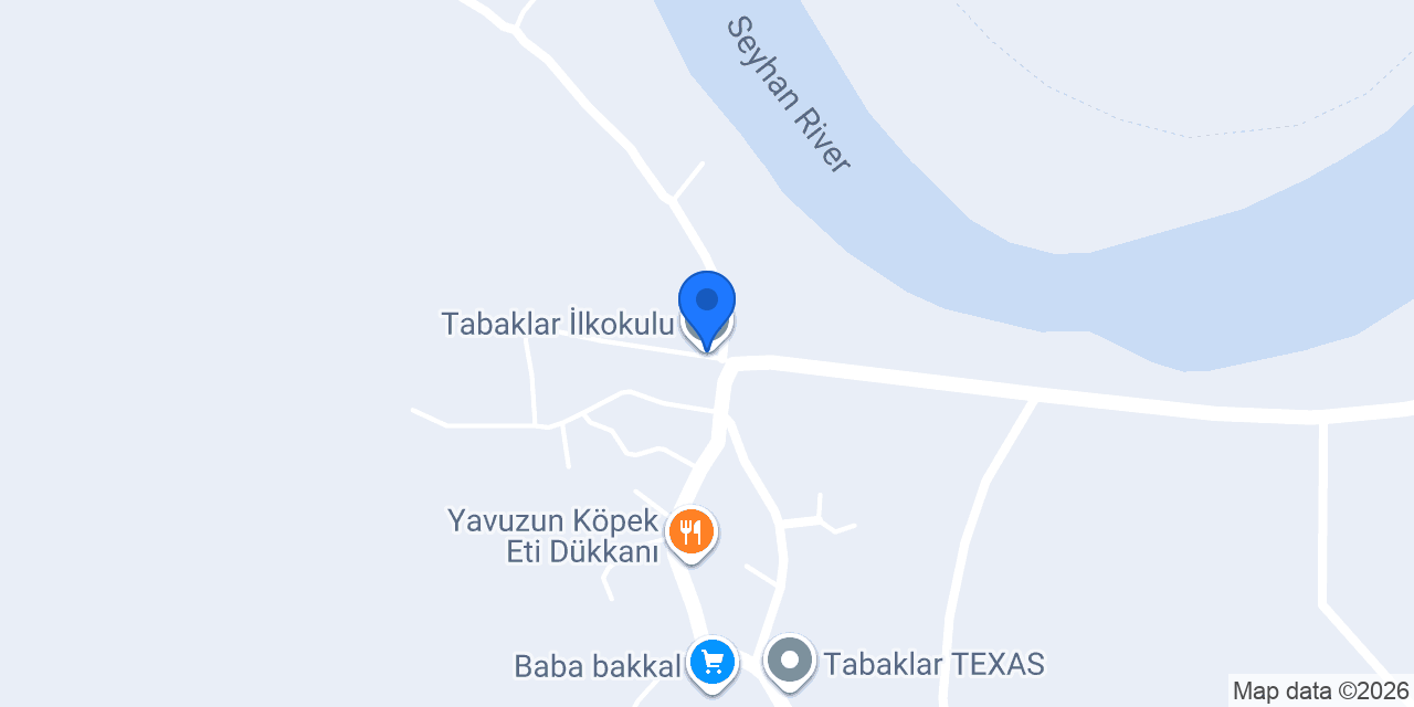 Tabaklar İlkokulu konumu