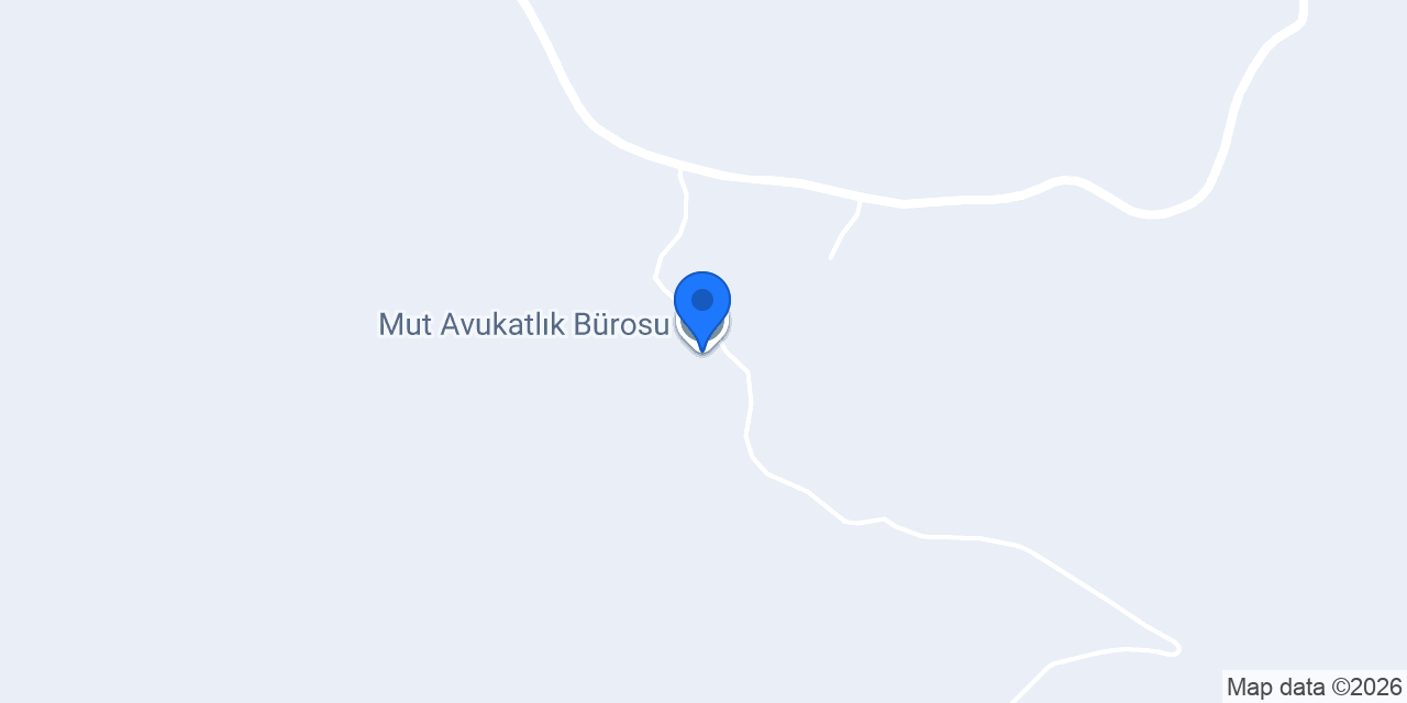 Mut Avukatlık Bürosu konumu