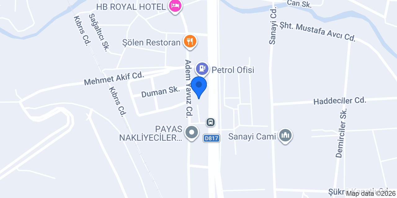 Payas grup tasimacilik konumu