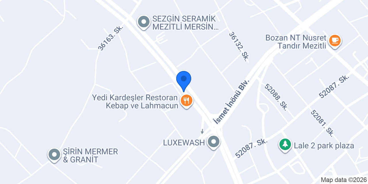 Otokoç 2. El Mersin Şubesi konumu
