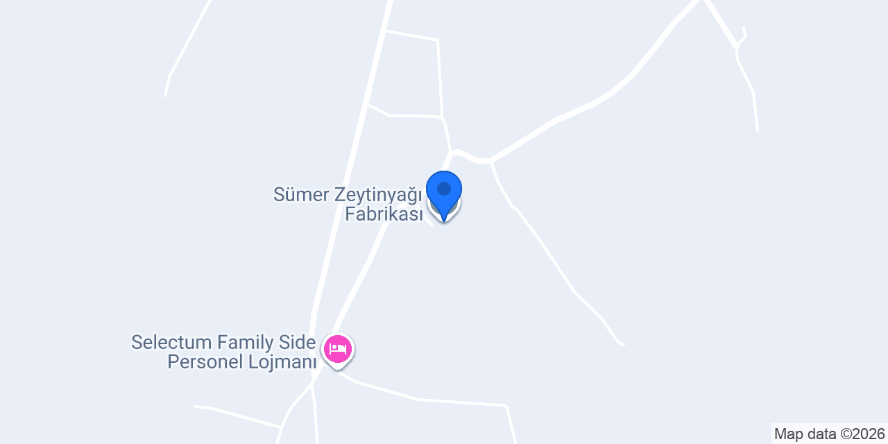 Sümer Zeytinyağı Fabrikası konumu
