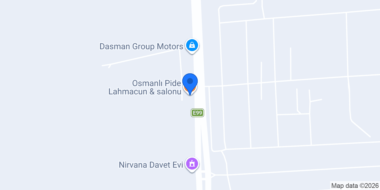 Osmanlı Pide Lahmacun & salonu konumu