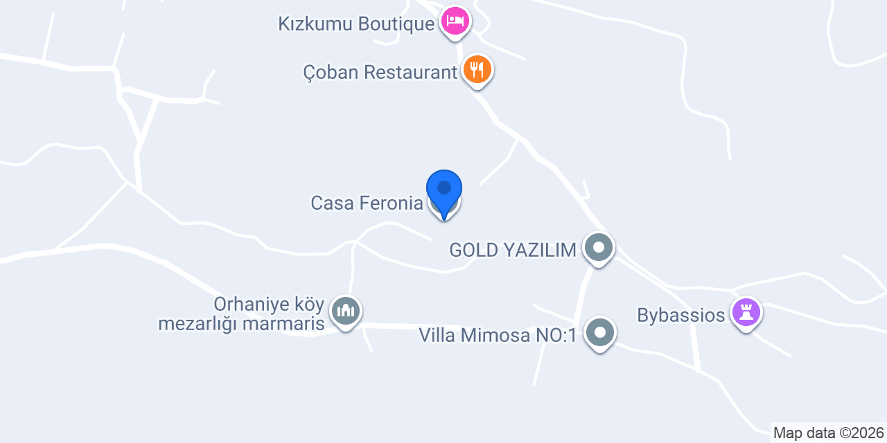 Casa Feronia konumu