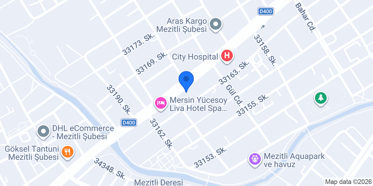 Evinza concept mezitli konumu