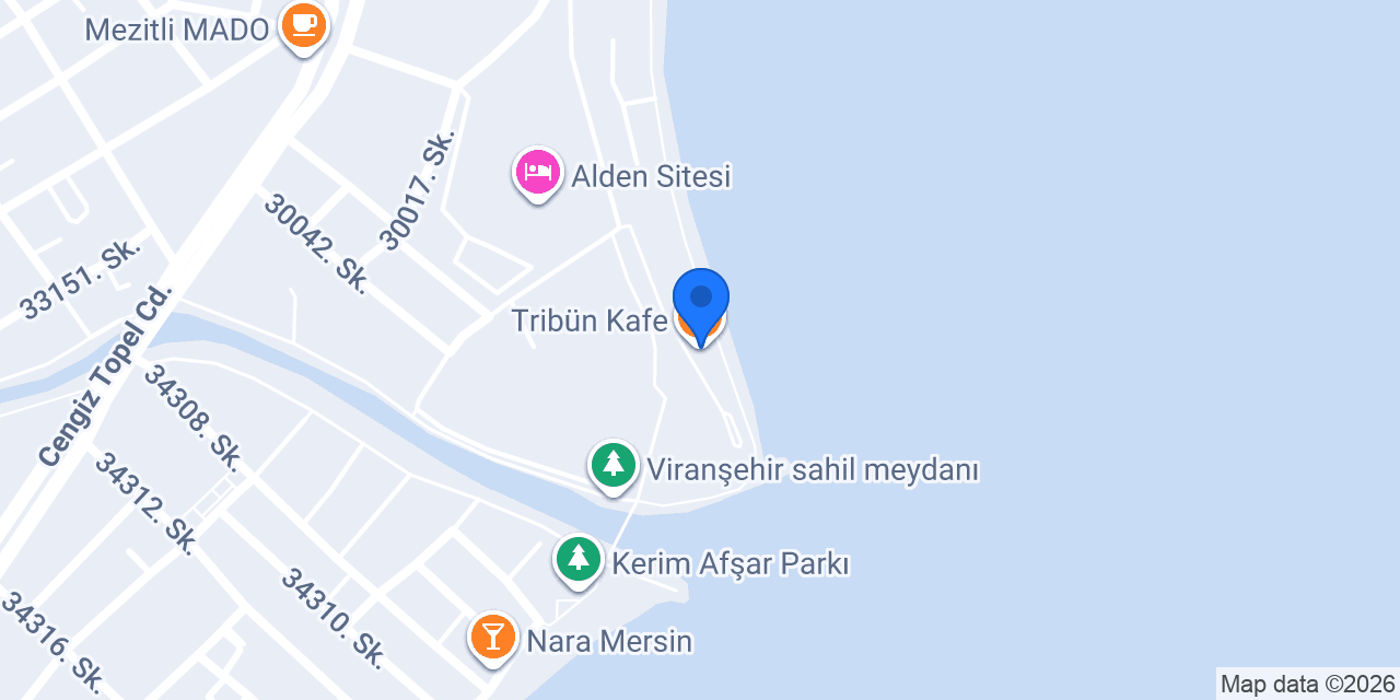 Tribün Kafe konumu