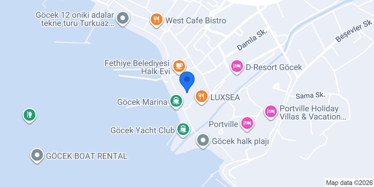 Göcek Döner konumu