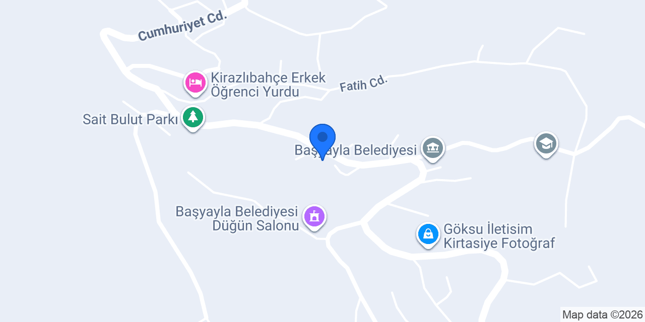 Bulut Ticaret inşaat-hırdavat konumu