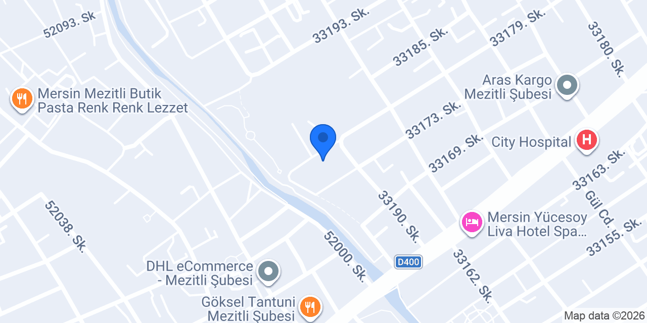 Mersin İsabet İlkokulu konumu