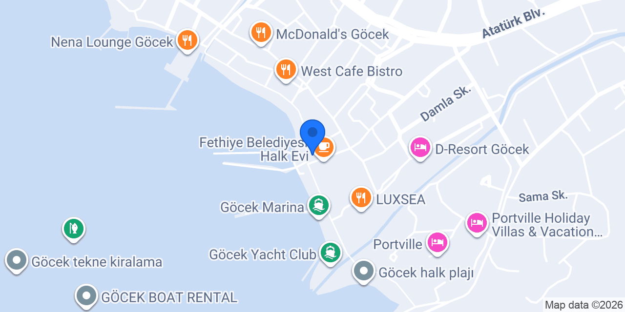 Lotis Prime Göcek konumu