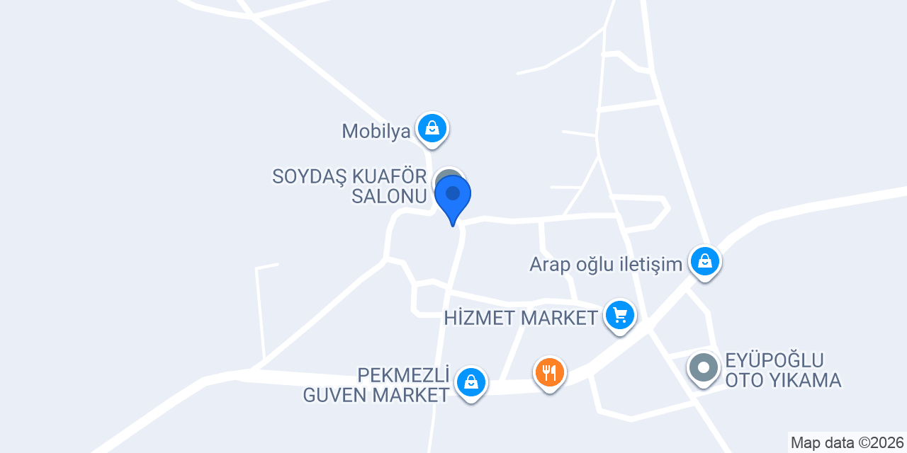 Yusuf er mobilya ve çeyiz atölyesi konumu
