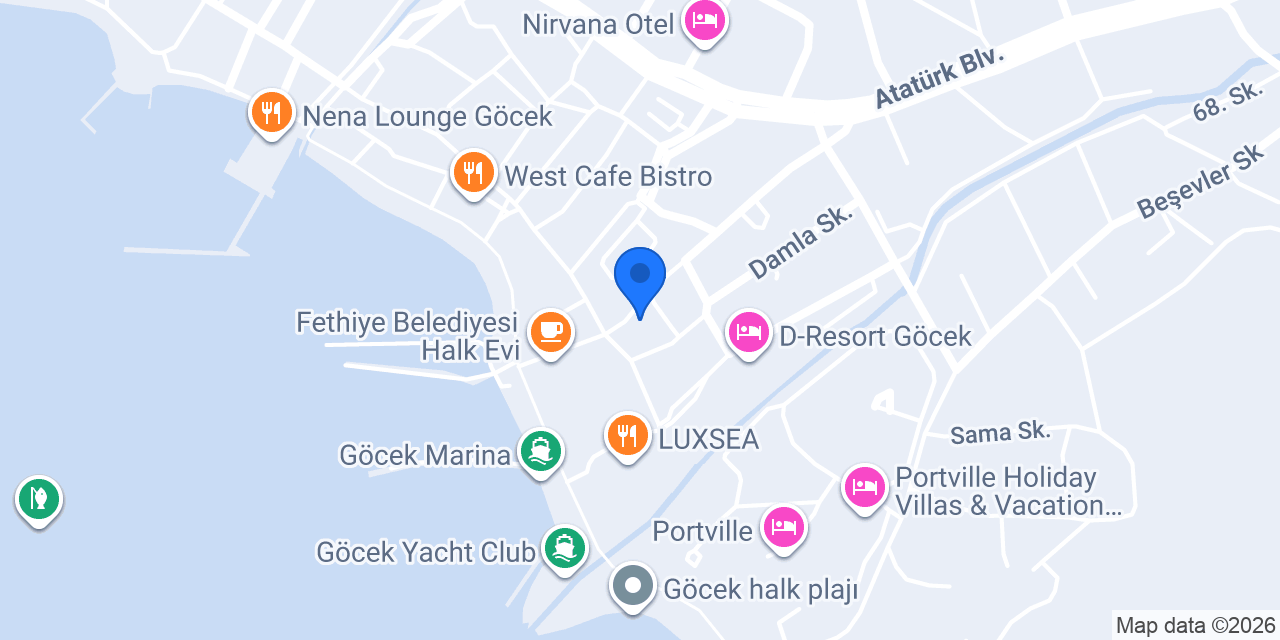 Birmola Göcek konumu